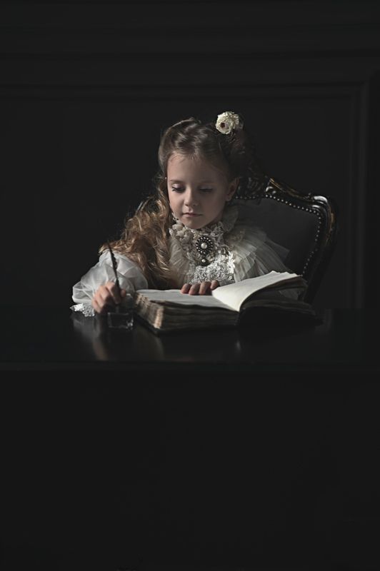 Детский портрет  Маленькая княжна фото превью