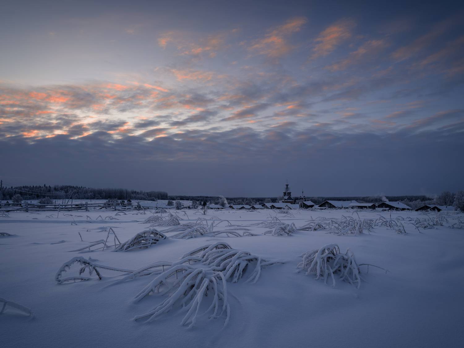 кимжа, архангельская область, утро, рассвет, Олег Зверев