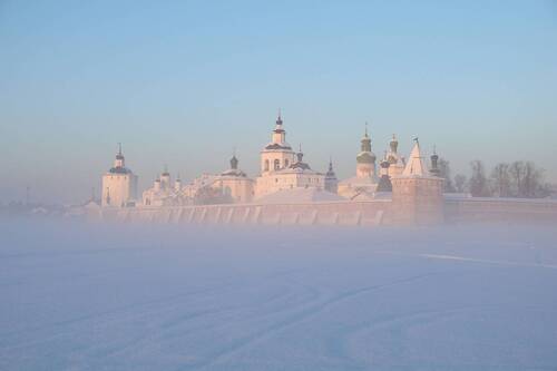В тумане