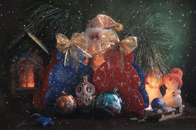 Промчалась Новогодняя пора    Круженьем сказочного бала... фото превью