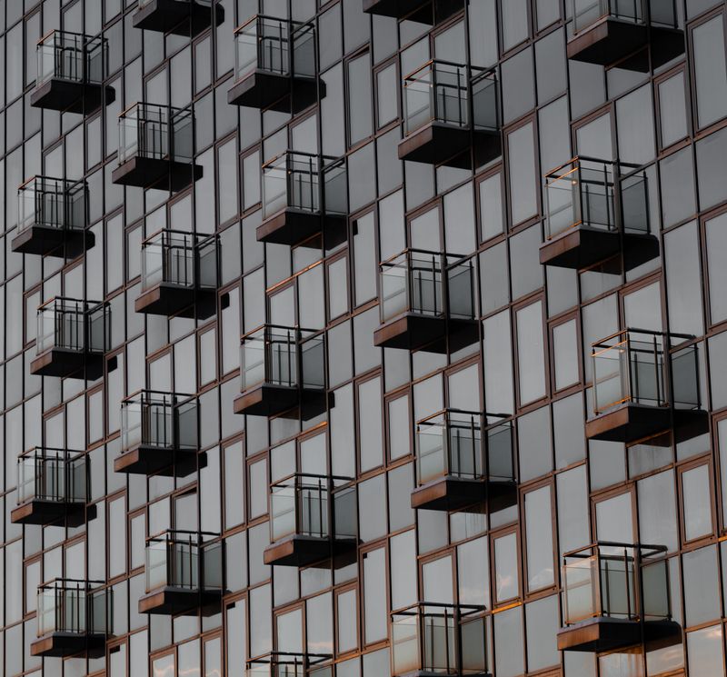 санкт-петербург, спб, город, петербург, лахта, лахта центр, закат, sunset,  город, city, landscape, архитектура, architecture, стекло Городской минимализм фото превью