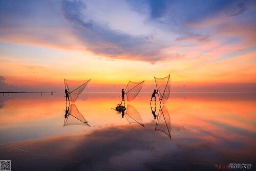 Lagoon at Dawn