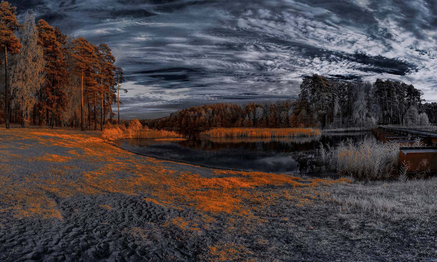 infrared, ик-фото, инфракрасное фото, инфракрасная фотография, пейзаж, осень,  Sixten (Сергей)