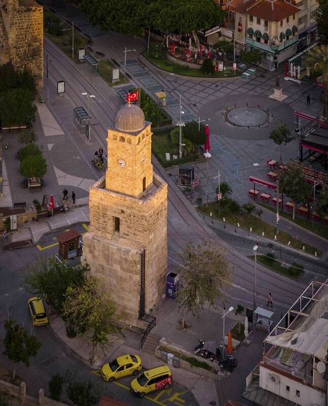 анталья, старый город, турция, часовая башня, калеичи Анталья. Старый город. фото превью