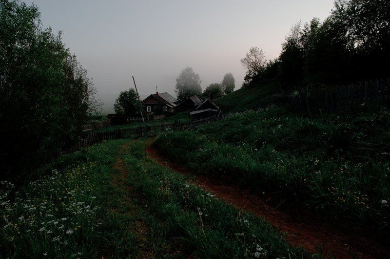 туманным утром фото превью