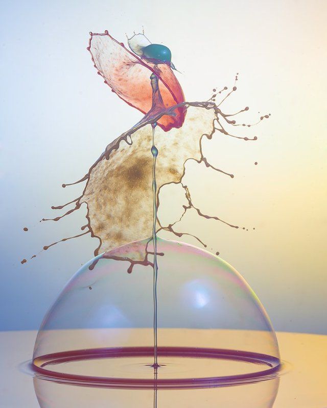 waterdrop,splash,liquid,art,abstract colorfull фото превью
