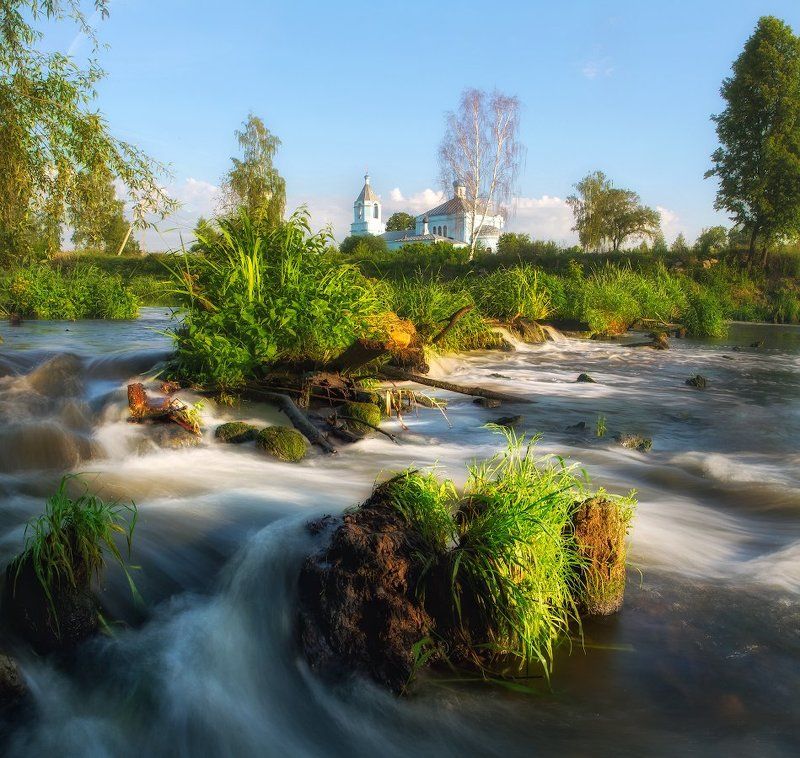 Клязьма, Село амерево, Церковь иконы Божией Матери \