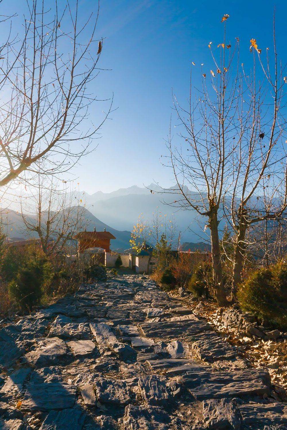 Закат, Монастырь, Непал Муктинатх, Путешевствие, Андрей Chogori Громов