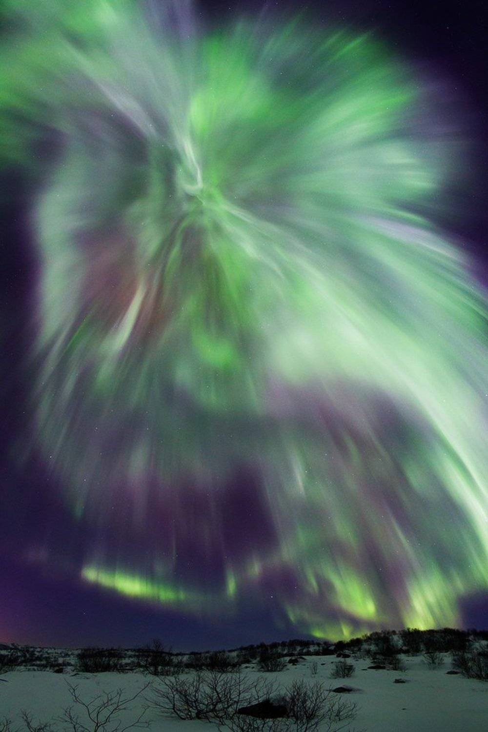 Aurora borealis, Canon, Night, Stars, Заполярье, Северное сияние, Меркушев Александр