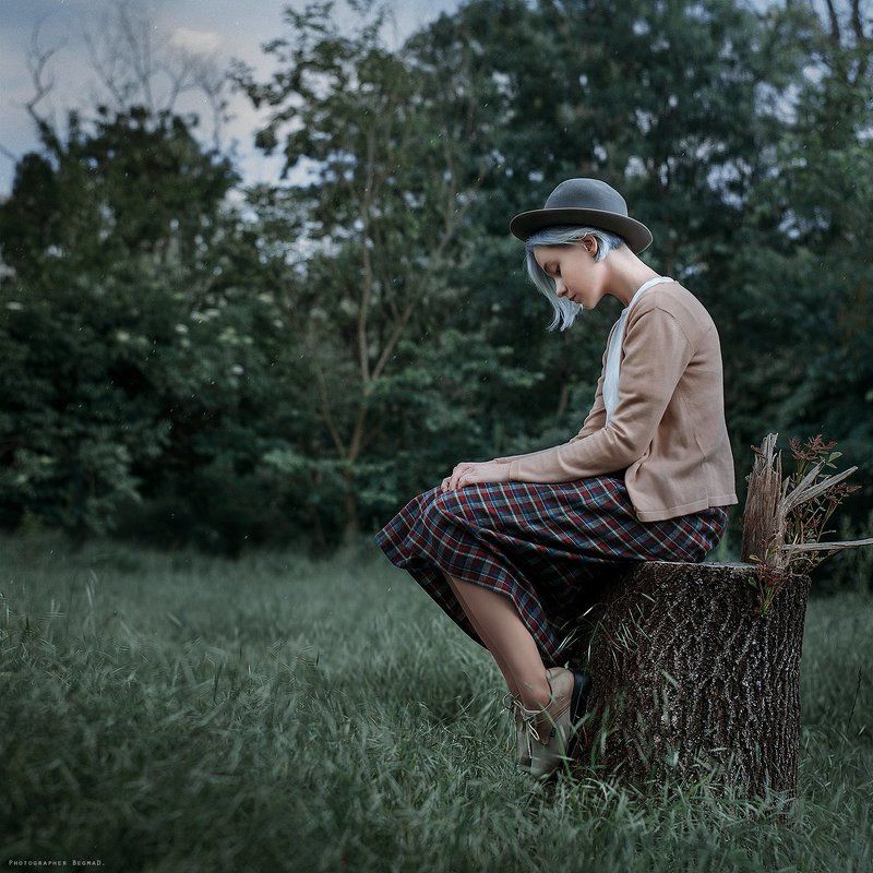 Art photo, Atmospheric, Beautiful, BegmaD, Color, Dantar90, Girl, Model, Nikon, Portrait, Rain, Атмосферное фото, Красивая девушка, Портрет, Фотоарт, Цветная фотография Before the storm фото превью
