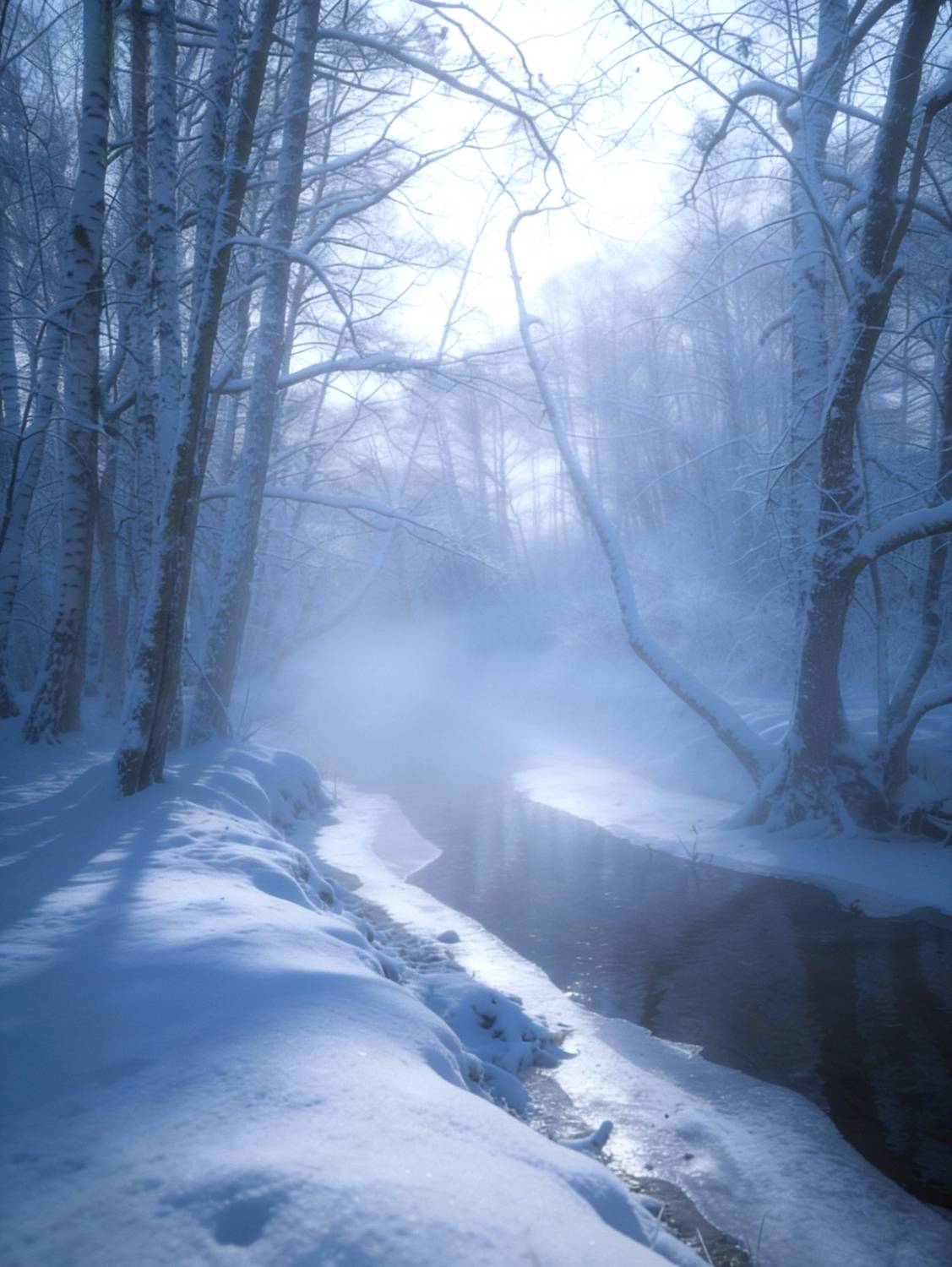зима, winter, landscape, природа, nature, пейзаж, лес, forest, Julia Kaissa