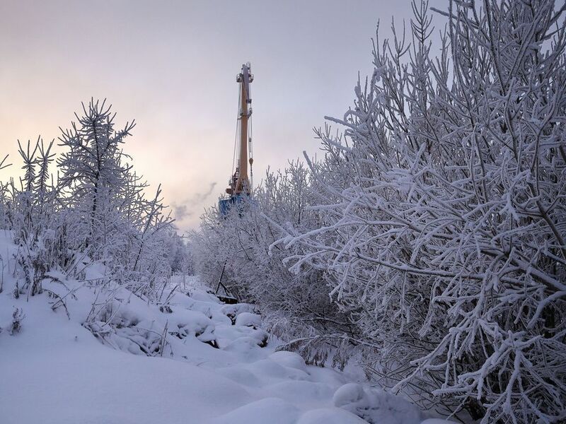 пейзаж, порт, зима, рассвет, снег Зимнее утро... фото превью