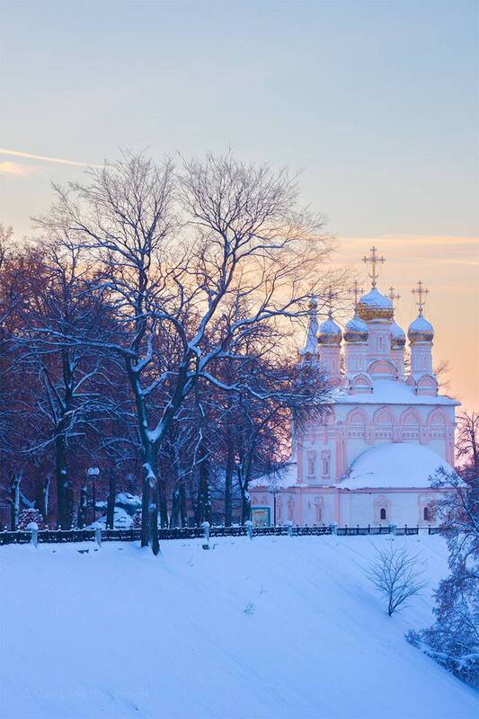 Зимний вечер фото превью