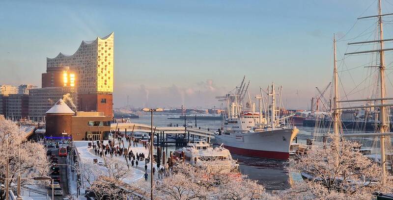 Гамбург порт фото превью