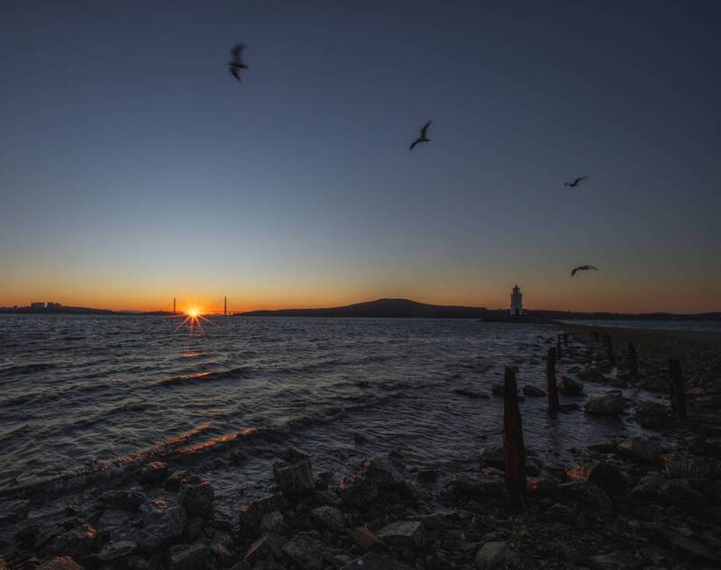 Рассвет на Токаревской кошке фото превью