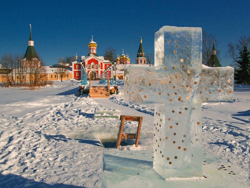 иверский монастырь, валдай Серия длиной 9 лет: Иордань на Валдайском озере фото превью