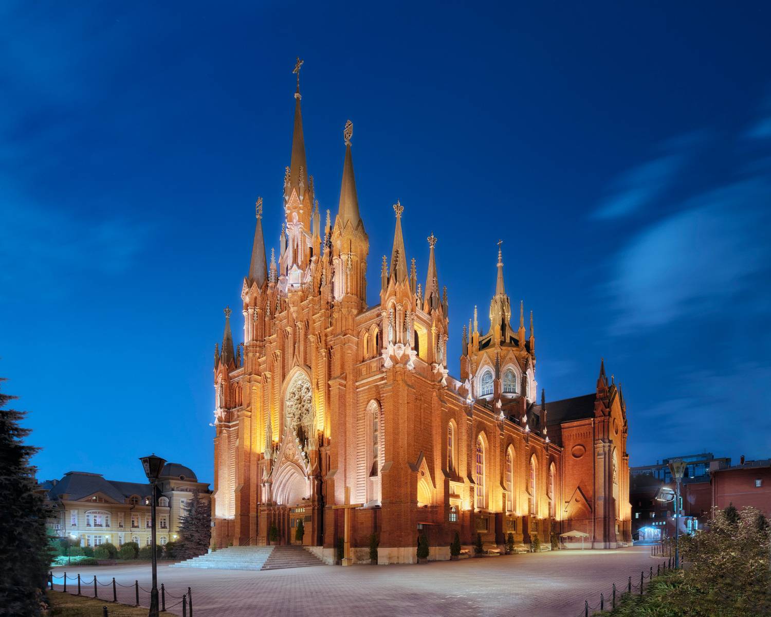 собор, москва, вечер, Валерий Вождаев