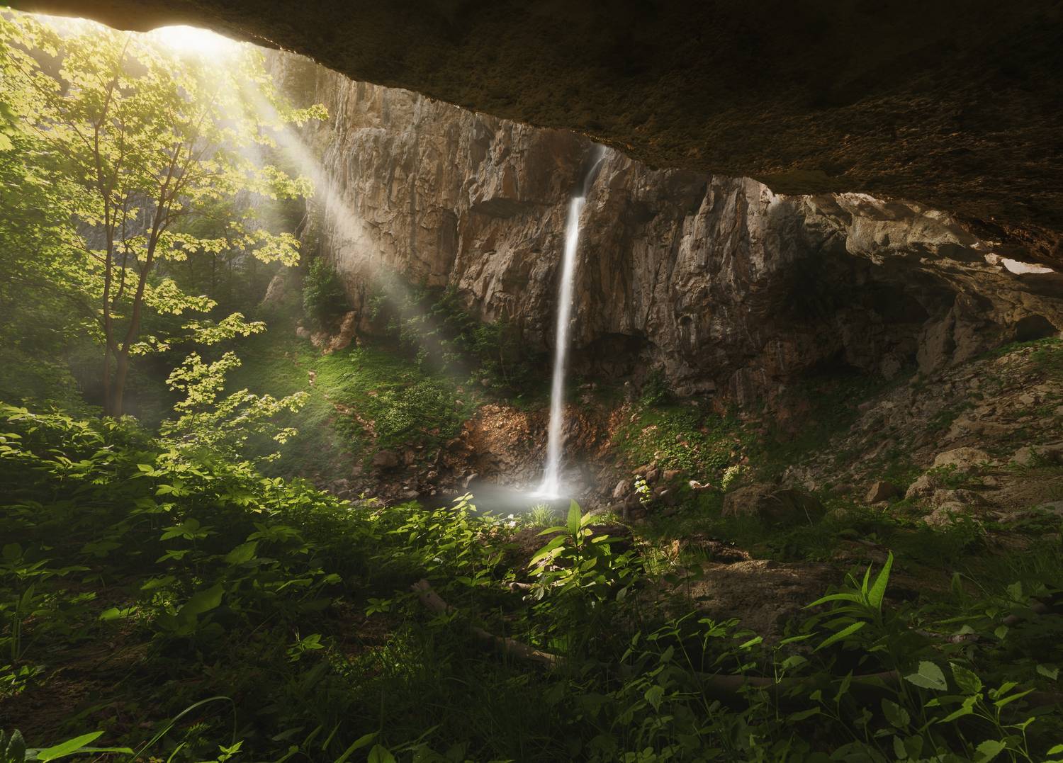 босния, водопад, горы, пейзаж, Александр Дударев