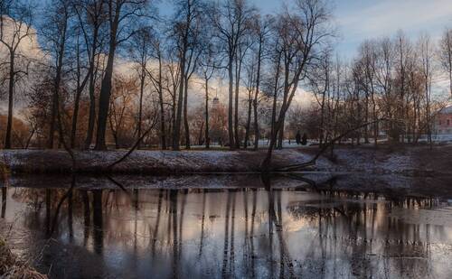 В городском парке