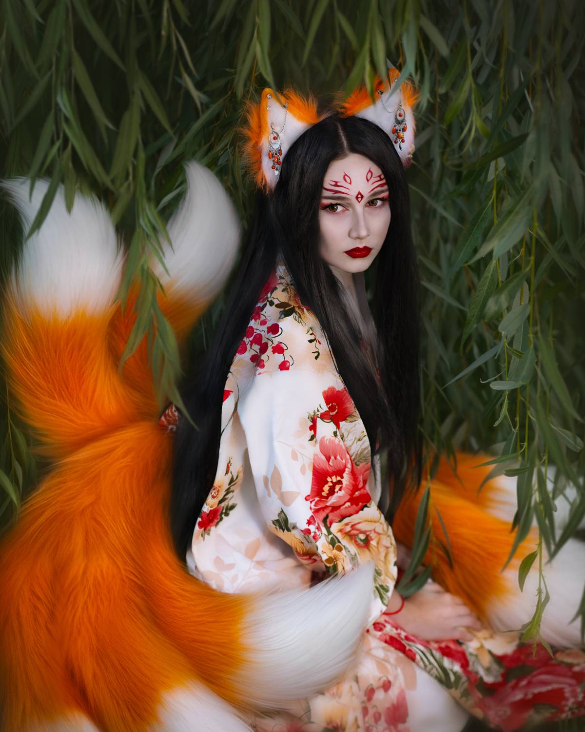 фотограф юлия дюдина, фотограф нижний новгород, арт фотограф,  волшебная фотосессия, фотосессия ведьма, фотосессия Кицунэ, Julia Dyudina
