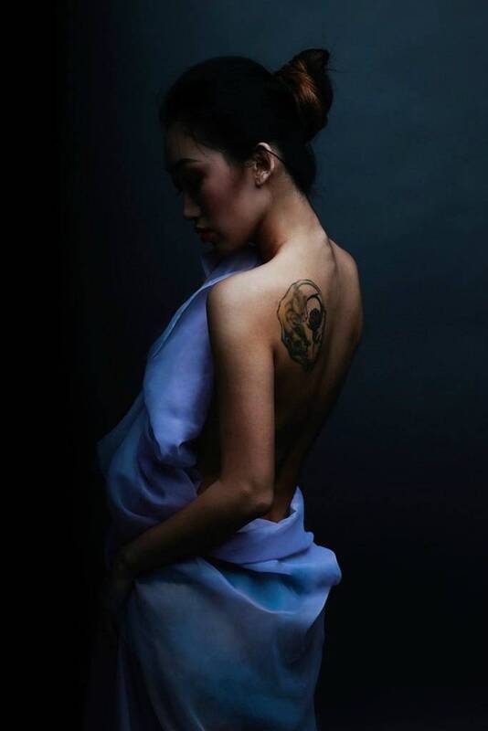 девушка, красивая, изгиб, фигура, тело, фотография, цвет, свет Мия фото превью