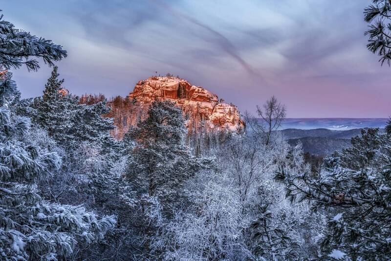 Рассвет без северного сияния) фото превью