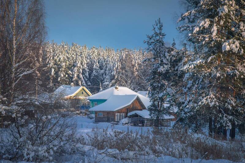 На окрайне деревни фото превью