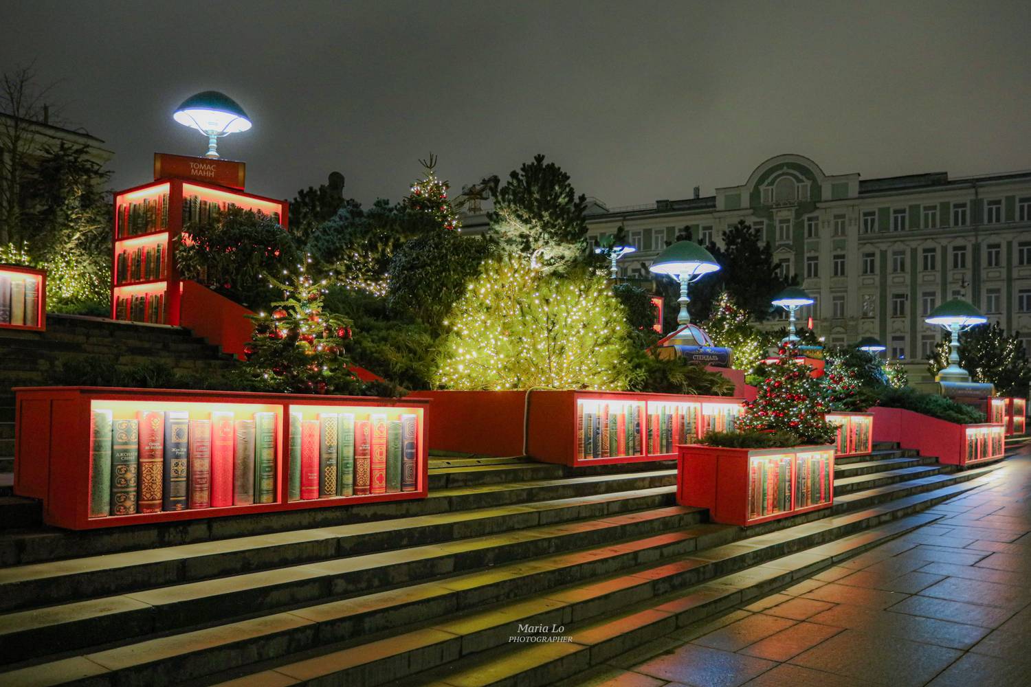 москва огнибольшогогорода зимняясказка сказкавгороде рождество проектзимавмоскве рождественскоенастроение снег рождественскиеогни новогодниеогни зимавгороде волшебнаябиблиотека лампанастольная лампа библиотекаленина библиотека книги ели книга ель проектзи, Maria Lo