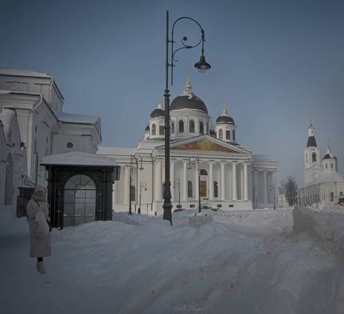 Снежною зимой