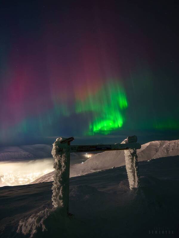 Аврора над Хибинами. фото превью