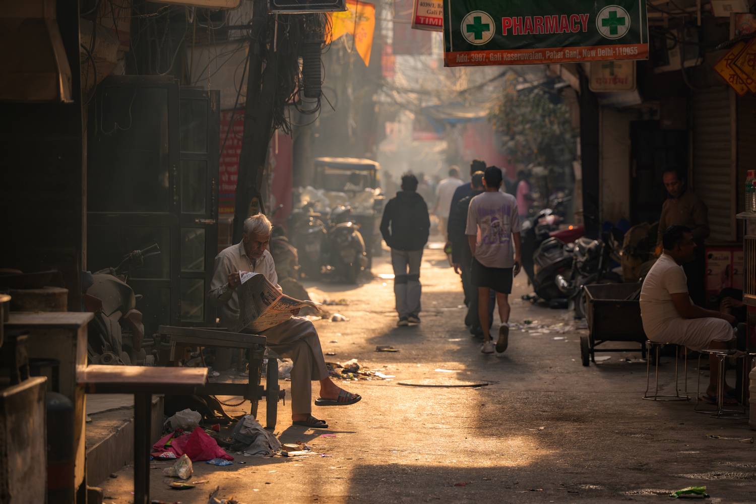 индия, стрит, india, delhi, дели, main bazaar, Kaznov Stanislav
