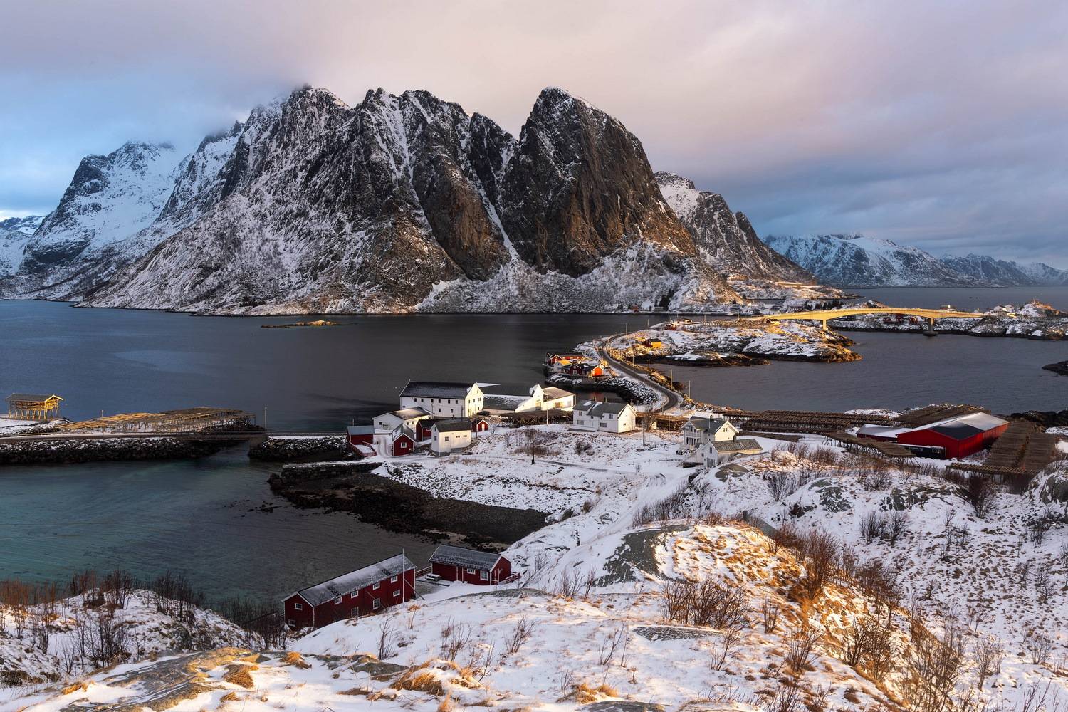 норвегия, рассвет, лофотены, lofoten, norway, Mikhail Konarev