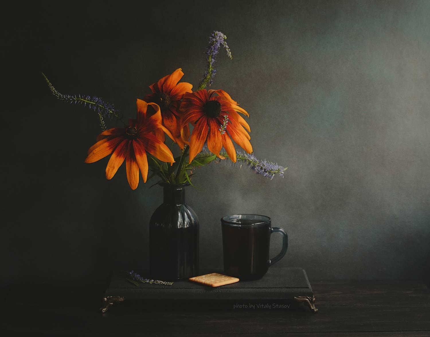 цветы, чай, натюрморт, напиток, аромат, вкусно, flowers, still life, drink, aroma, delicious, bouquet , flowers, Стасов Виталий