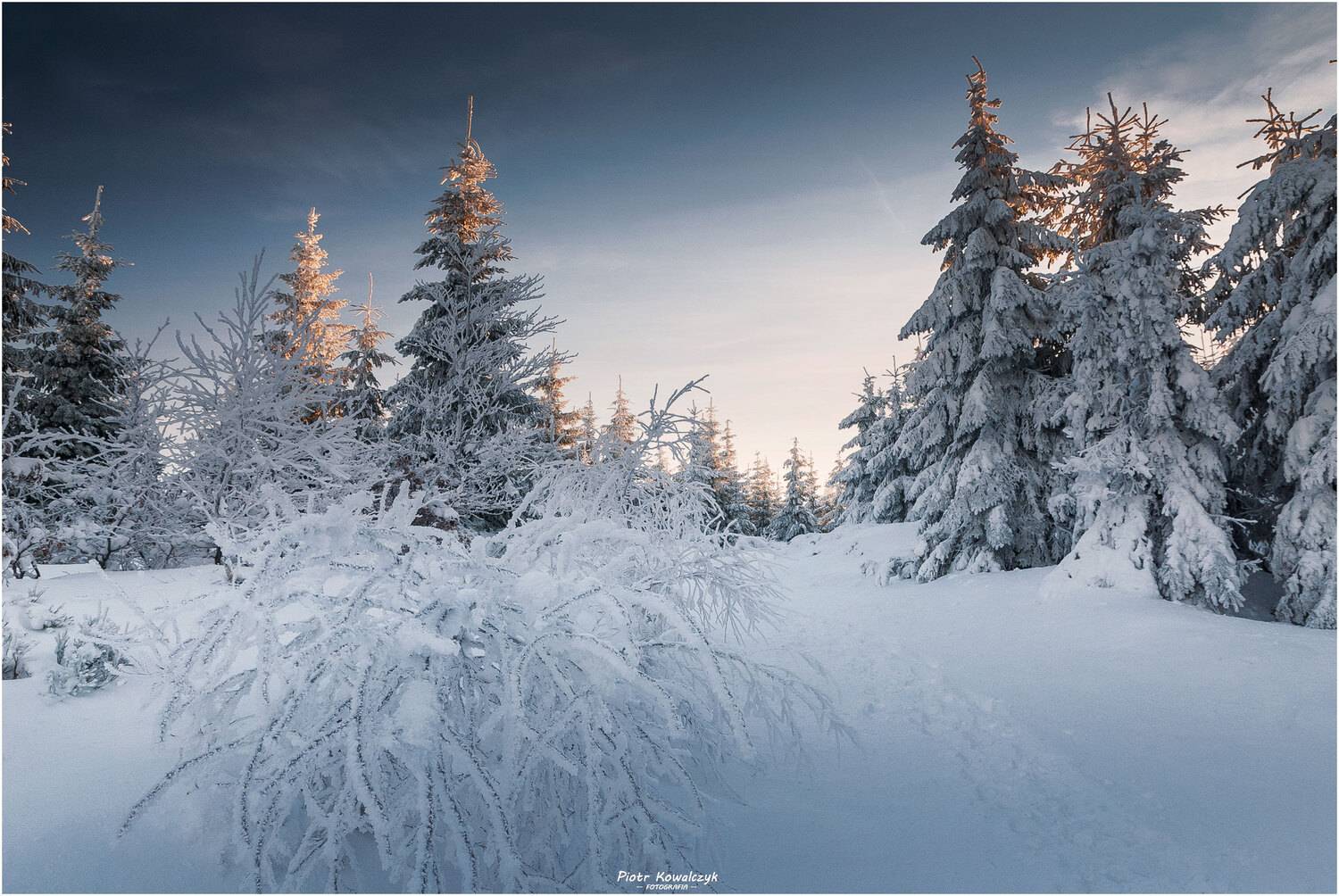 polska, zima, Kowalczyk Piotr