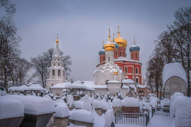 В Донском монастыре фото превью
