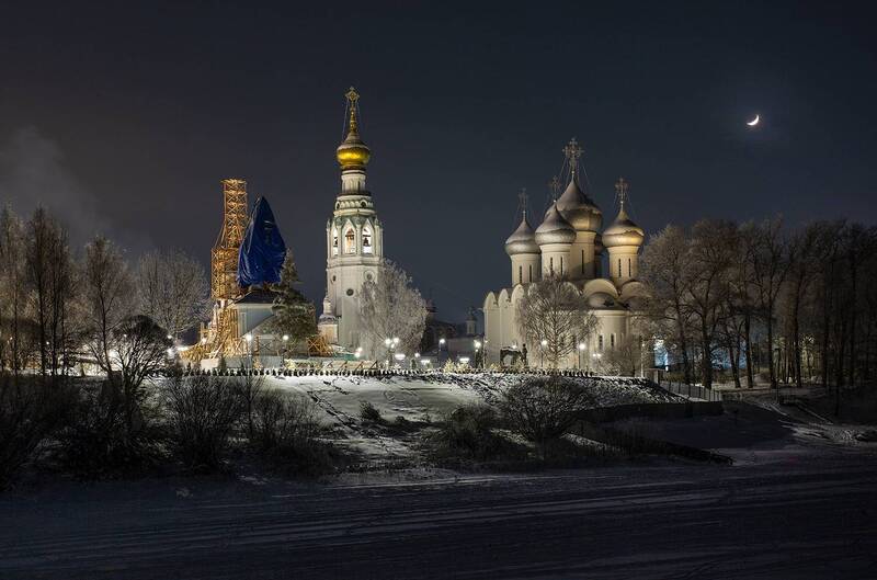 вологда,зима Морозный вечер фото превью