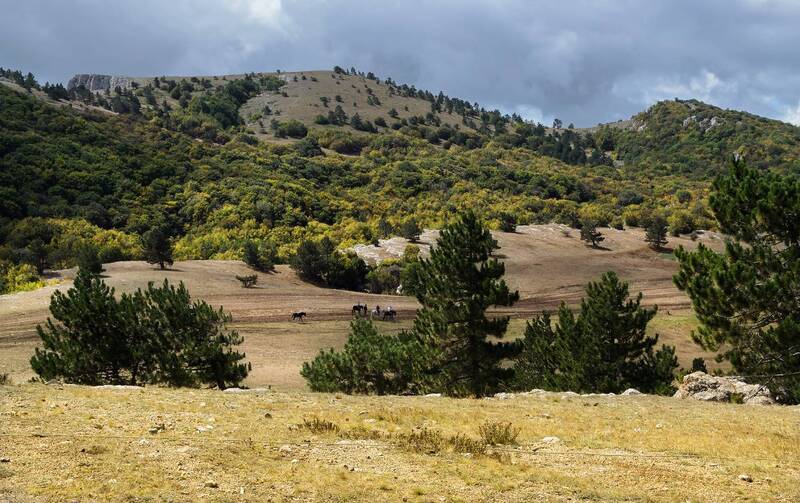 Осень на плато Ай-Петри. фото превью