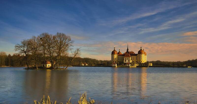 Замок Морицбург фото превью