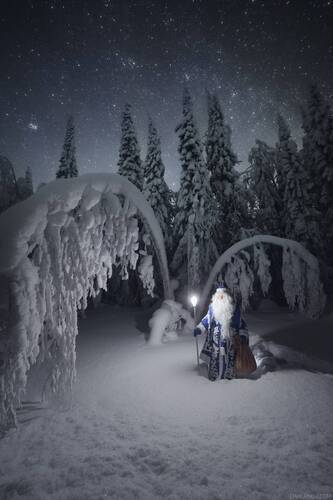 В снежном царстве