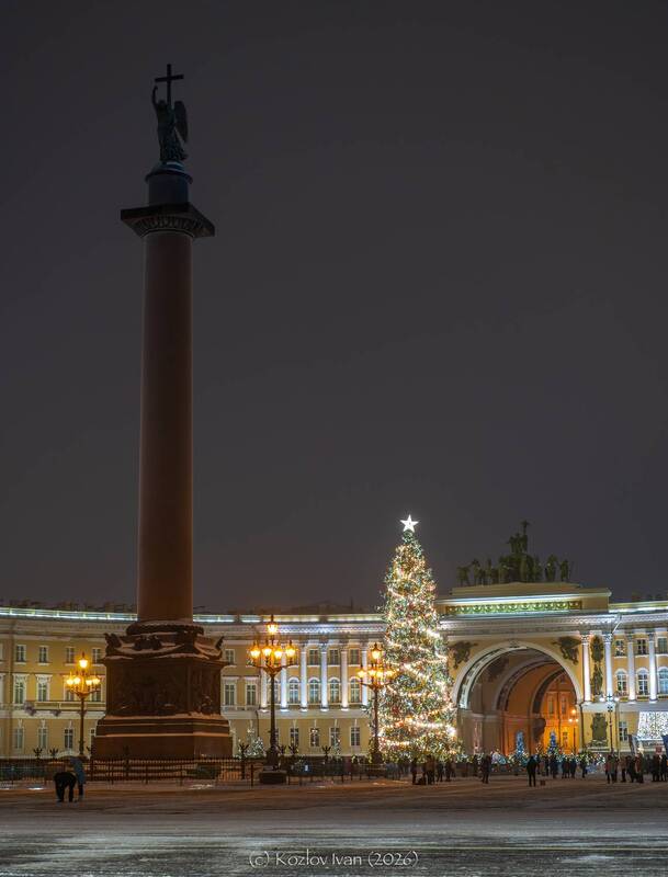 Дворцовая площадь. Санкт-Петербург. фото превью