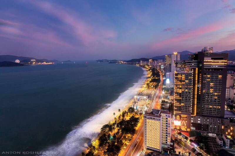 Морской закат фото превью