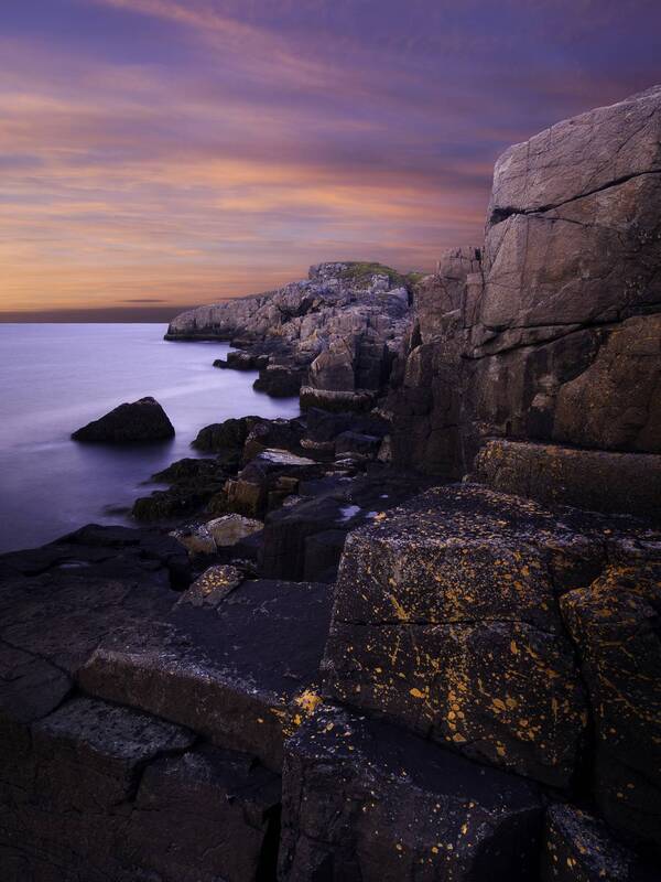 закатное море фото превью