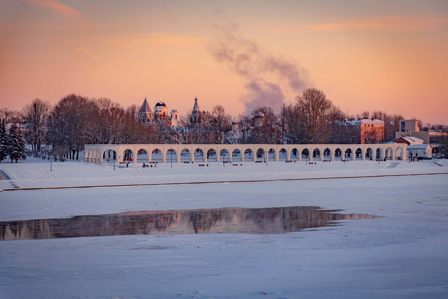 зима, мороз, город, Сергей Белокуров