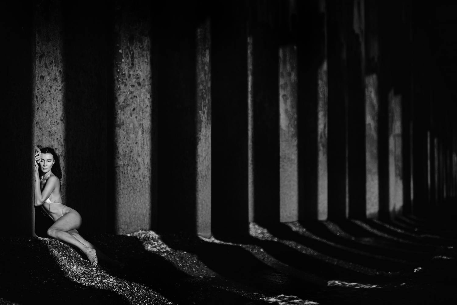 ритм, сочи, ч/б, Тезиков Сергей