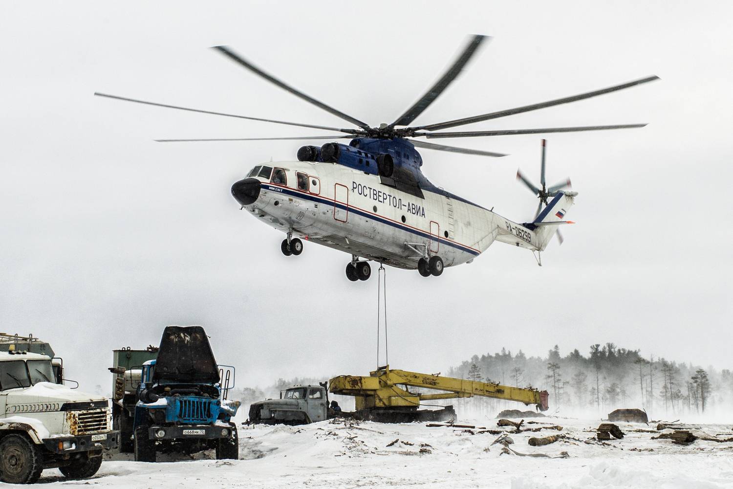 вертолет, Михаил Дронов