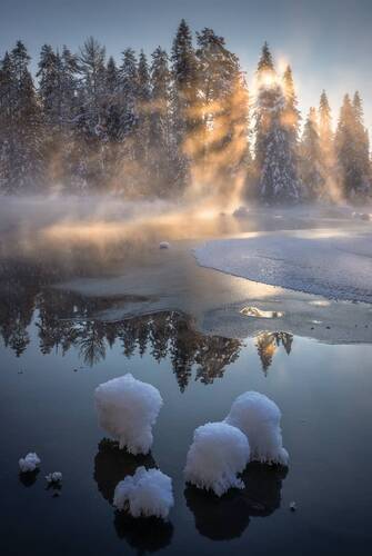 Утренние танцы тумана