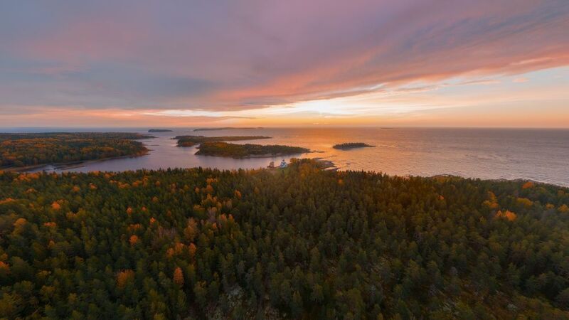 Валаам Рассвет на Казанском скиту фото превью