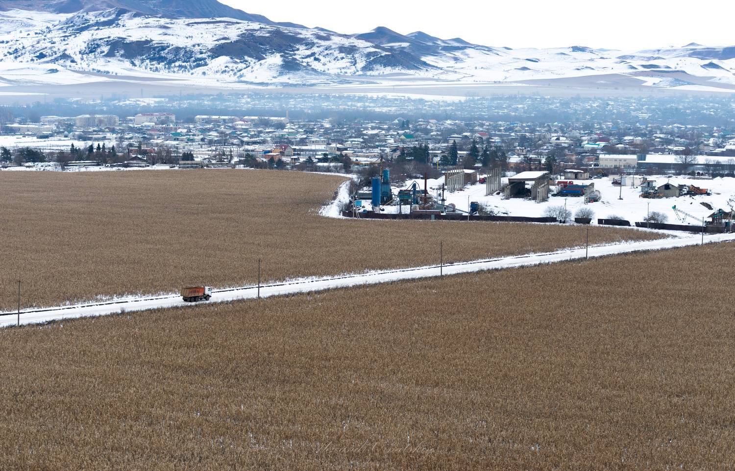 зима, кавказ, снег, пейзаж, Alexander Ornatskiy