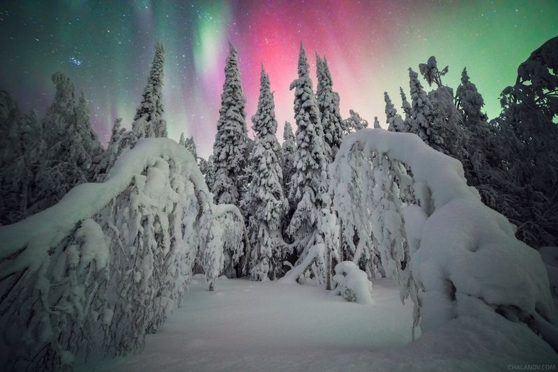 Калейдоскоп Северного сияния фото превью