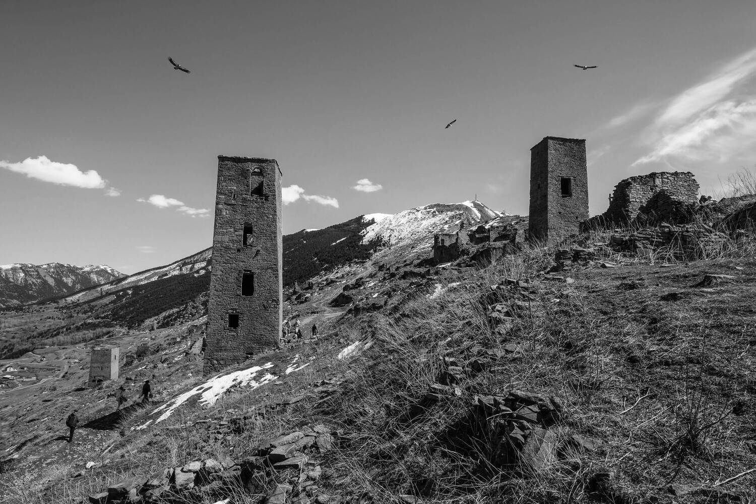 старый гоор,горы,дагестан,пейзаж,архитектура,тарина,башни,крепость,шамильский район,, Marat Magov